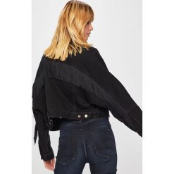 Levi's - Kurtka jeansowa. Czarne kurtki damskie Levi's®, m, bez wzorów, z bawełny, bez kaptura. Za 499.90 zł.