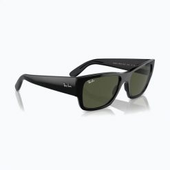 Okulary przeciwsłoneczne Ray-Ban Carlos. Czarne okulary przeciwsłoneczne damskie Ray-Ban. Za 569.99 zł.