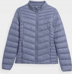 4f Kurtka damska 4F denim H4Z22 KUDP002 32S S. Kurtki sportowe damskie 4F, s, bez wzorów, z denimu, bez ramiączek, bez kaptura. Za 158.21 zł.