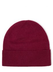 Marie Lund Czapka Kobiety Kaszmir czerwony, ONE SIZE. Czerwone czapki damskie Marie Lund, bez wzorów, z kaszmiru. Za 249.95 zł.