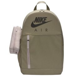 Plecak sportowo-turystyczny dla dorosłych Elemental Backpack. Zielone plecaki męskie Nike, bez wzorów, z materiału, sportowe. Za 139.99 zł.