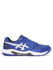 Asics Buty do tenisa Gel-Dedicate 8 1041A408 Granatowy. Niebieskie buty sportowe męskie Asics, bez wzorów, ze skóry, bez zapięcia, tenisowe. Za 289.99 zł.