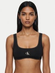 Calvin Klein Swimwear Góra od bikini LV00Q61100 Czarny. Czarne bikini Calvin Klein Swimwear, bez wzorów, z syntetyku. Za 229.99 zł.