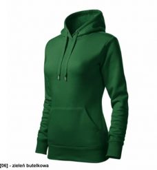 Cape Free - ADLER - Cape Free - Bluza damska, 320 g/m2, 65 % bawełna, 35 % poliester - zieleń butelkowa 2XL. Zielone bluzy damskie MALFINI, m, bez wzorów, z bawełny, bez ramiączek, bez kaptura. Za 144.49 zł.