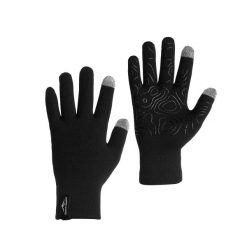Rękawice turystyczne unisex Fjord Nansen Agir wodoodporne. Czarne rękawiczki damskie FJORD NANSEN, bez wzorów. Za 179.99 zł.