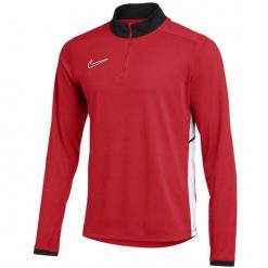 Męska Bluza Academy 25 DriFIT. Czerwone bluzy męskie Nike, m, bez wzorów, bez ramiączek, bez kaptura. Za 210.99 zł.
