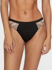 Chantelle Figi klasyczne Tattoo Love C22DA0 Czarny. Czarne majtki damskie Chantelle, z syntetyku. Za 119.99 zł.