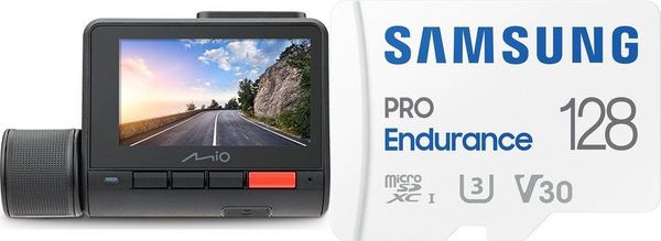 Wideorejestrator Mio Wideorejestrator Mio MiVue 955W Dual WiFi Sony Starvis Sensor 4K + kamera tylna + Karta Samsung PRO Endurance 2022 MicroSDXC 128. Wideorejestratory MIO. Za 1,058.00 zł.