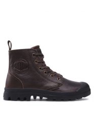 Palladium Trapery Pampa Zip Lth Ess 76888-248-M Brązowy. Brązowe buty zimowe męskie Palladium, bez wzorów, ze skóry, bez obcasa, bez zapięcia. Za 389.99 zł.