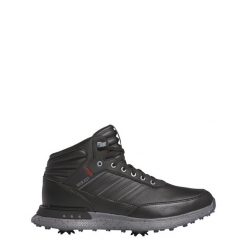 Buty S2g RAIN.RDY Golf. Czarne swetry męskie Adidas, s, bez wzorów, bez kołnierzyka, bez ramiączek. Za 599.00 zł.