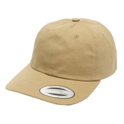 Niskoprofilowa Czapka Z Daszkiem Dla Dorosłych Unisex Classic Cotton Twill. Zielone czapki damskie FLEXFIT, bez wzorów. Za 67.99 zł.