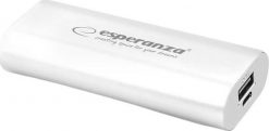 Powerbank Esperanza Hadron EMP105W 4400mAh Biały. Białe powerbanki Esperanza. Za 21.97 zł.
