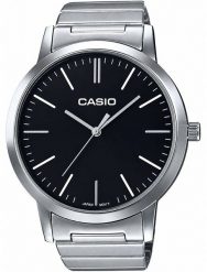 Zegarek Casio Casio Vintage LTP-E118D-1A Zegarek damski tarcza czarna 40 mm. Czarne zegarki damskie Casio. Za 315.99 zł.