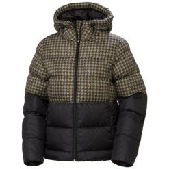 Damska kurtka puchowa Helly Hansen Active. Brązowe kurtki sportowe damskie Helly Hansen, bez wzorów, z puchu, bez ramiączek, bez kaptura, trekkingowe. Za 999.00 zł.