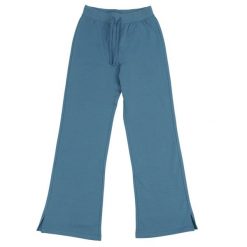 Spodnie Do Joggingu Damskie Szeroka KK001. Niebieskie spodnie sportowe damskie Champion, bez wzorów, sportowe, do biegania. Za 252.99 zł.