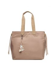 Roxy Torebka C-ROXY-M-004-08 Beżowy. Brązowe shopperki damskie Roxy, bez wzorów, z materiału, bez dodatków. Za 199.99 zł.