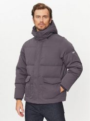 Pepe Jeans Kurtka zimowa Biel PM402837 Szary Regular Fit. Szare kurtki męskie Pepe Jeans, na zimę, m, bez wzorów, z jeansu, bez kaptura. Za 829.99 zł.