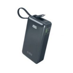 SBS Power Bank 10 000 mAh z wbudowanym kablem USB-C niebieski. Niebieskie powerbanki . Za 129.00 zł.