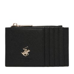 Etui na karty kredytowe Beverly Hills Polo Club. Czarne portfele damskie Beverly Hills Polo Club. Za 59.99 zł.