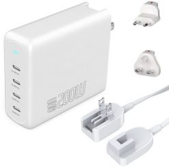4smarts 545200 ładowarka do urządzeń przenośnych Laptop, Przenośna konsola do gier, Smartfon, Smartwatch, Tablet, Uniwersalne Biały Prąd przemienny Sz. Białe zegarki smartwatch 4smarts, bez wzorów. Za 314.52 zł.