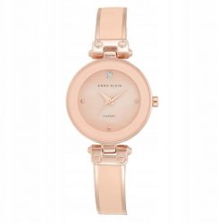 Zegarek damski Anne Klein AK-1980BMRG różowe złoto. Czerwone zegarki damskie Anne Klein, złote. Za 431.00 zł.