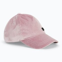 Czapka z daszkiem damska EA7 Emporio Armani Train Athletic Velour. Czerwone czapki damskie EA7 Emporio Armani, bez wzorów, z bawełny, eleganckie. Za 249.99 zł.