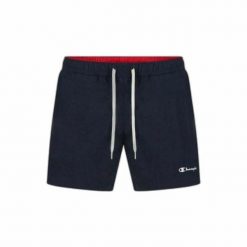Strój kąpielowy Męski Beachshort. Niebieskie szorty męskie Champion, bez wzorów, sportowe. Za 95.40 zł.