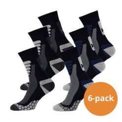 Skarpety turystyczne Xtreme 6-pack Multi Niebieski. Niebieskie skarpetki damskie XTREME SOCKSWEAR, bez wzorów. Za 194.99 zł.