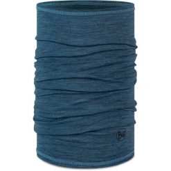 Chusta Buff Merino Lightweight Tempest uni. Niebieskie szaliki męskie Buff, bez wzorów, z wełny. Za 106.32 zł.