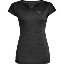 T-shirt damski Salewa Puez. Czerwone t-shirty damskie Salewa, bez wzorów, z materiału, bez kołnierzyka, bez ramiączek. Za 139.99 zł.