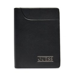 Portfel Guess. Czarne portfele męskie Guess, z aplikacjami. Za 229.99 zł.