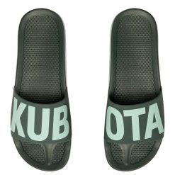 Kubota Klapki Basenowe Basic 2.0. Zielone klapki damskie Kubota, bez wzorów, bez zapięcia. Za 99.99 zł.