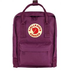 Plecak turystyczny Fjällräven Kånken Mini. Fioletowe plecaki męskie Fjällräven, bez wzorów. Za 429.99 zł.
