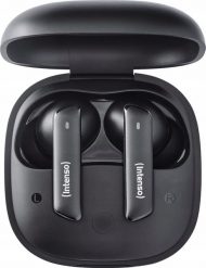 Słuchawki Intenso Intenso Buds Pro T500HAE, headset (black). Czarne słuchawki douszne Intenso. Za 186.76 zł.
