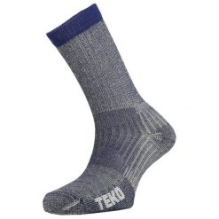 Skarpety sportowe z wełny Merino Teko ecoHIKE Light Half Cushion 2.0. Czerwone buty sportowe męskie TEKO, bez wzorów, z wełny. Za 64.99 zł.