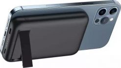 Powerbank 4kom.pl Bateria zewnętrzna (POWER BANK) VEGER MagOn Kick z ładowaniem indukcyjnym wspiera ładowanie z MagSafe 15W - 5 000mAh PD 20W czarny (. Czarne powerbanki 4kom.pl. Za 103.52 zł.
