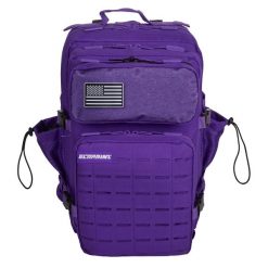 Plecak do CrossTraining i podróży ELITRAINX V2 45 L. Fioletowe plecaki męskie ELITEX TRAINING, bez wzorów, z materiału, sportowe. Za 273.99 zł.