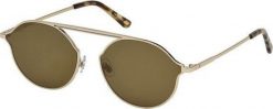WEB EYEWEAR Okulary przeciwsłoneczne Unisex WEB EYEWEAR WE0198-32G Brązowy Złoty ( 57 mm). Brązowe okulary przeciwsłoneczne damskie WEB EYEWEAR. Za 135.94 zł.