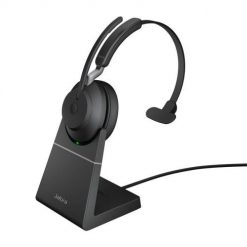 Słuchawki nauszne bezprzewodowe Jabra Evolve2 65 UC Mono Link380c, black. Czarne słuchawki nauszne JABRA. Za 608.99 zł.