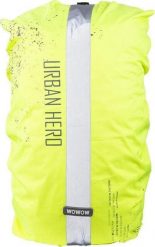 WOWOW - Urban Hero Żółty Wodoodporny Odblaskowy Pokrowiec Na Plecak. Żółte plecaki męskie WOWOW, bez wzorów, z materiału. Za 172.00 zł.
