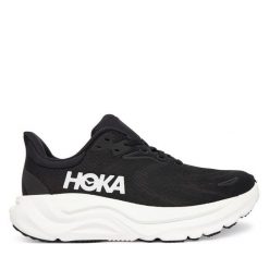 Buty do biegania Hoka. Czarne obuwie sportowe damskie HOKA, bez wzorów, bez zapięcia, do biegania. Za 599.99 zł.