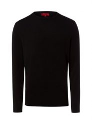 Finshley & Harding sweter z dzianiny Mężczyźni Bawełna czarny, XL. Czarne swetry męskie Finshley & Harding, m, bez wzorów, z bawełny, bez kołnierzyka, bez ramiączek. Za 149.95 zł.