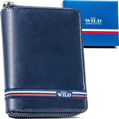 Always Wild Duży, skórzany portfel męski na zamek - Always Wild NoSize. Portfele męskie Always Wild, bez wzorów. Za 114.57 zł.