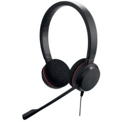 Jabra Evolve 20 Zestaw słuchawkowy Przewodowa Opaska na głowę Biuro/centrum telefoniczne. Słuchawki bezprzewodowe JABRA. Za 380.99 zł.