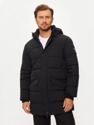 KARL LAGERFELD Kurtka puchowa 505035 544586 Czarny Regular Fit. Czarne kurtki męskie KARL LAGERFELD, m, bez wzorów, z puchu, bez kaptura. Za 1,399.00 zł.