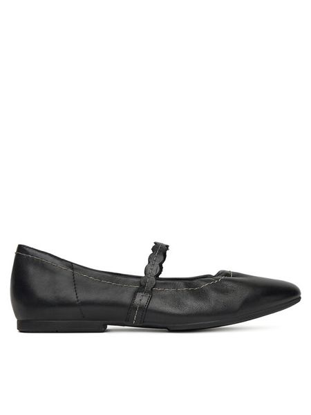 Lasocki Baleriny RST-PRIMA-22 Czarny. Czarne balerinki damskie Lasocki, bez wzorów, ze skóry, bez obcasa, bez zapięcia. Za 169.99 zł.