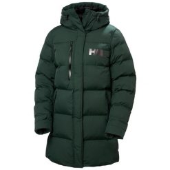 Parka damska z kapturem Helly Hansen Adore. Czarne parki damskie Helly Hansen, bez wzorów, z puchu, z kapturem. Za 1,276.75 zł.
