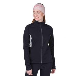 Kurtka damska Rossignol Poursuite. Czarne kurtki sportowe damskie Rossignol, na zimę, l, bez wzorów, bez ramiączek, bez kaptura, narciarskie. Za 629.99 zł.