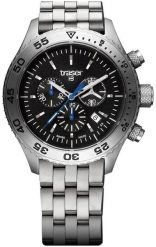 Zegarek męski Traser TS-106833 czarny. Czarne zegarki męskie Traser, bez wzorów. Za 2,429.00 zł.