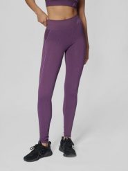 Damskie legginsy Hummel Te Christel. Czerwone legginsy damskie Hummel, bez wzorów, z materiału. Za 184.00 zł.